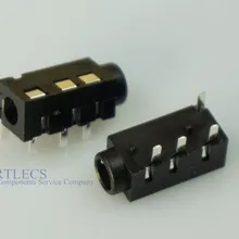 100 шт. TRRS 3,5 мм аудио разъем через отверстия PCB горизонтальный 4 контакта 4 проводника правый угол нет внутреннего переключателя 4 полюса