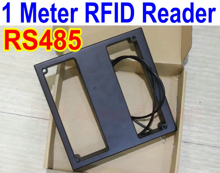 

1 Meter RS485 protocol RFID Card Reader for Car parking 125KHz rfid card em read can work with Controller Panel board kit