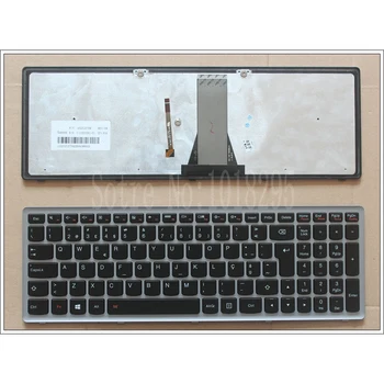 

New for Lenovo IdeaPad Flex 15 Flex15 G500S G505S S500 S510 S510P Z510 Portugal Keyboard Silver-Grey Portuguese PO frame backlit