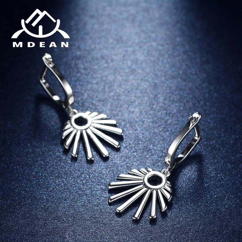 Mdean Новое поступление высокое качество хит продаж серьги Шарм AAA циркон медные