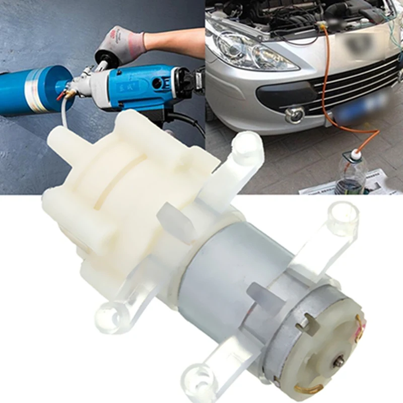 

Priming Diaphragm Pump Spray Motor 12V For Water Dispenser Max Suction 2m 90 mm x 40 mm x 35 mm