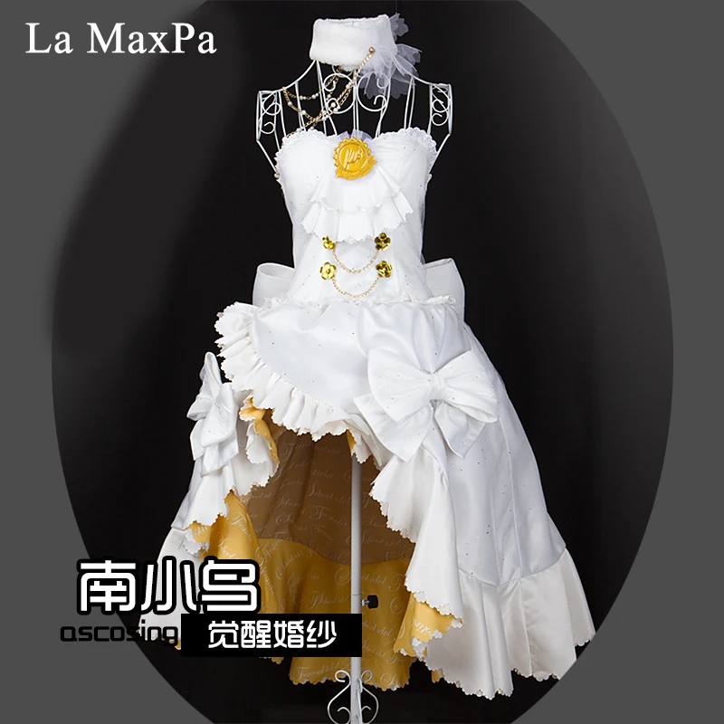 La maxpa lovelive love live пробуждение wedding dress kotori минами косплей японский костюм аниме