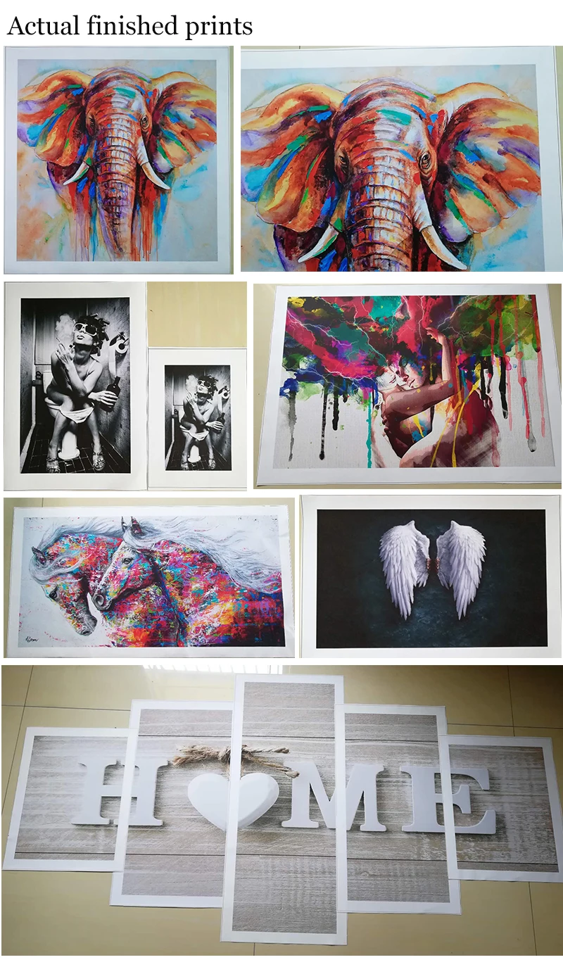 finished prints