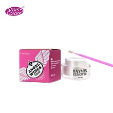 Серия ангельских крыльев, не раздражающее, высокое качество, без запаха, очищающее средство для ресниц, 5 г, накладные Твердые средства для удаления, без запаха, наращивание ресниц