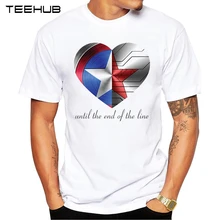 Teehub mais novo camiseta masculina manga curta engraçado coração stucky impresso topos clássico t legal design geek t camisas