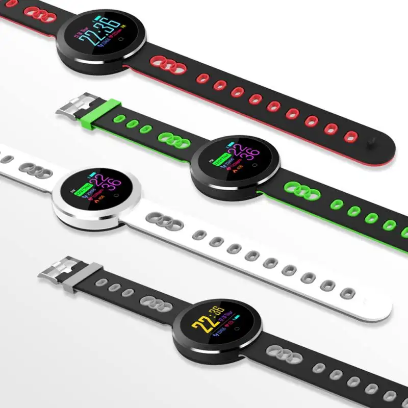 

Sports Fitness Heart Rate Blood Pressure Monitoring Smart Bluetooth Watch for Android IOS Q8 Pro Color Screen Smartwatch