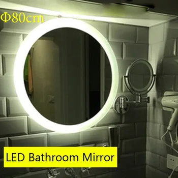 شراءكبير LED الحمام مرآة ماكياج الذكية للحمام مكافحة عدم وضوح مرآة حائط جميلة المرحاض Espelhos دي بانهو انفجار برهان