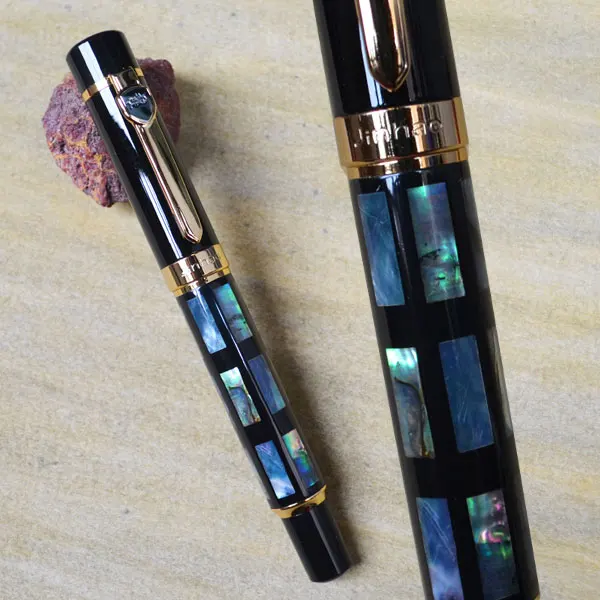 JINHAO 650 красочные ABALONE SHELL B перо перьевая ручка без оригинальной коробки