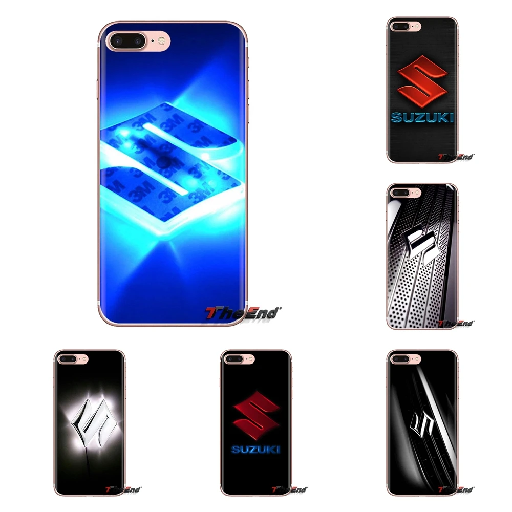 TPU Transparent Cover For LG Spirit Motorola Moto X4 E4 E5 G5 G5S G6 Z Z2 Z3 G2 G3 C Play Plus Mini Suzuki Gsxr Gsx R Logo Print |