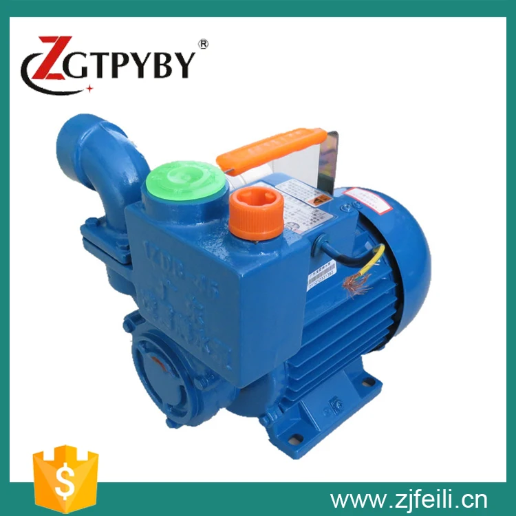 self priming centrifugal booster water pump specification self-priming pump