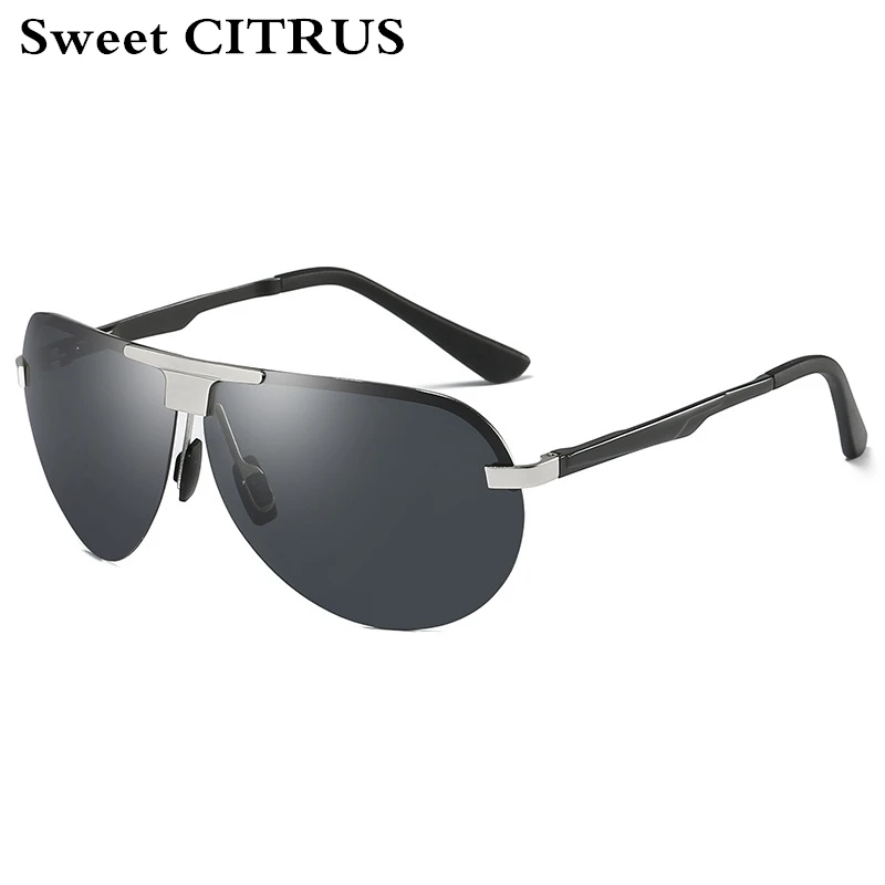

Sweet CITRUS Pilot Polarized Sunglasses Men Driving Night Vision Design Sun Glasses For Male Oculos De Sol Masculino Eyewear