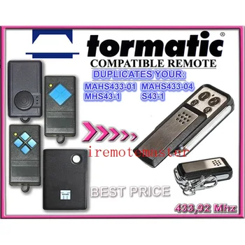 

TORMATIC MAHS433-01,MAHS433-04,MHS43-1,S43-1 remote control replacement 433,92mhz beautiful