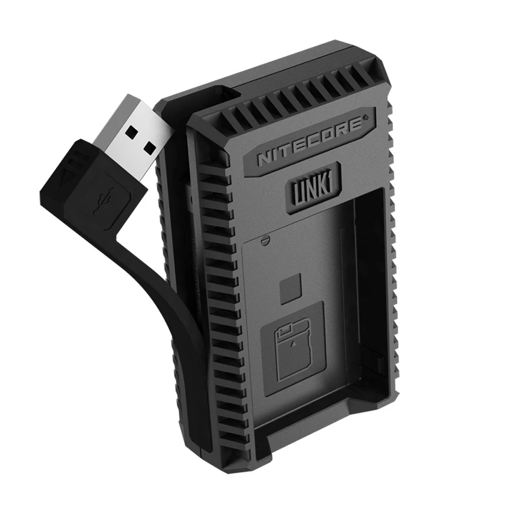 Nitecore UNK1 цифровое USB зарядное устройство для аккумулятора Nikon EN EL14 EL14a D750 D810 D610 D7100