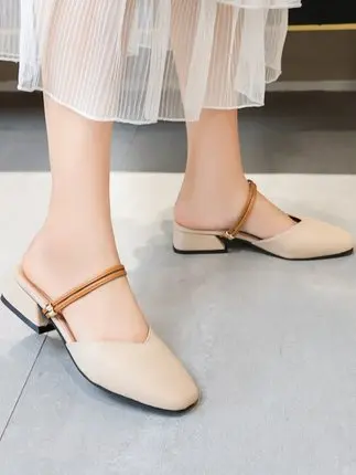 

Sandals women wear two summer 2019 new fairy wind wild women shoes