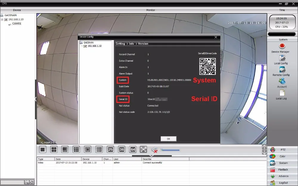 Gadinan Face Detection IP Camera 4K 8MP Surveillance POE H.265 Audio Bullet Full Color Night Vision 48V AI CCTV Video Security security surveillance system