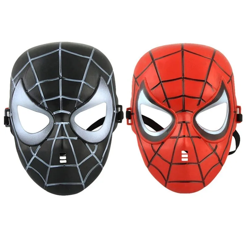 

New Children's Spiderman Masks Toddle Boys Avenger Marvel MasksParty Cartoon Plastic Mask