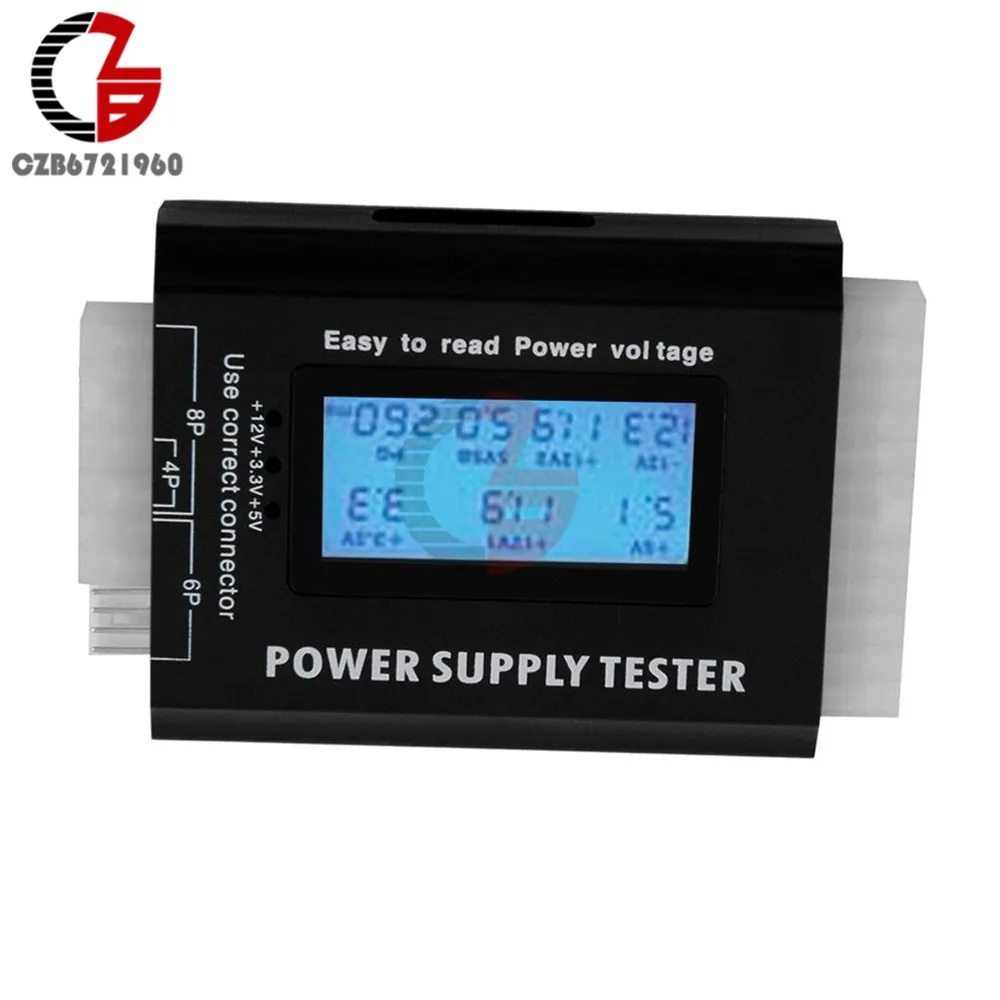 الرقمية شاشة الكريستال السائل جهاز كمبيوتر شخصي 20/24 دبوس امدادات الطاقة فاحص مدقق الطاقة قياس أدوات تشخيص فاحص الرقمية شاشة الكريستال السائل جهاز كمبيوتر شخصي 20/24 دبوس امدادات الطاقة فاحص مدقق الطاقة قياس أدوات تشخيص فاحص