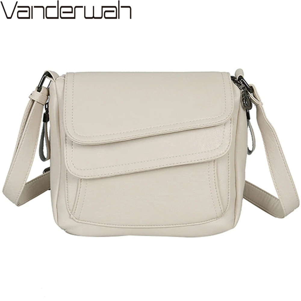 Hot White Summer Bag Leather Luxury Handbags Women Bags Designer Women Shoulder Messenger Bags For Women 2018 Sac A Main Femme
