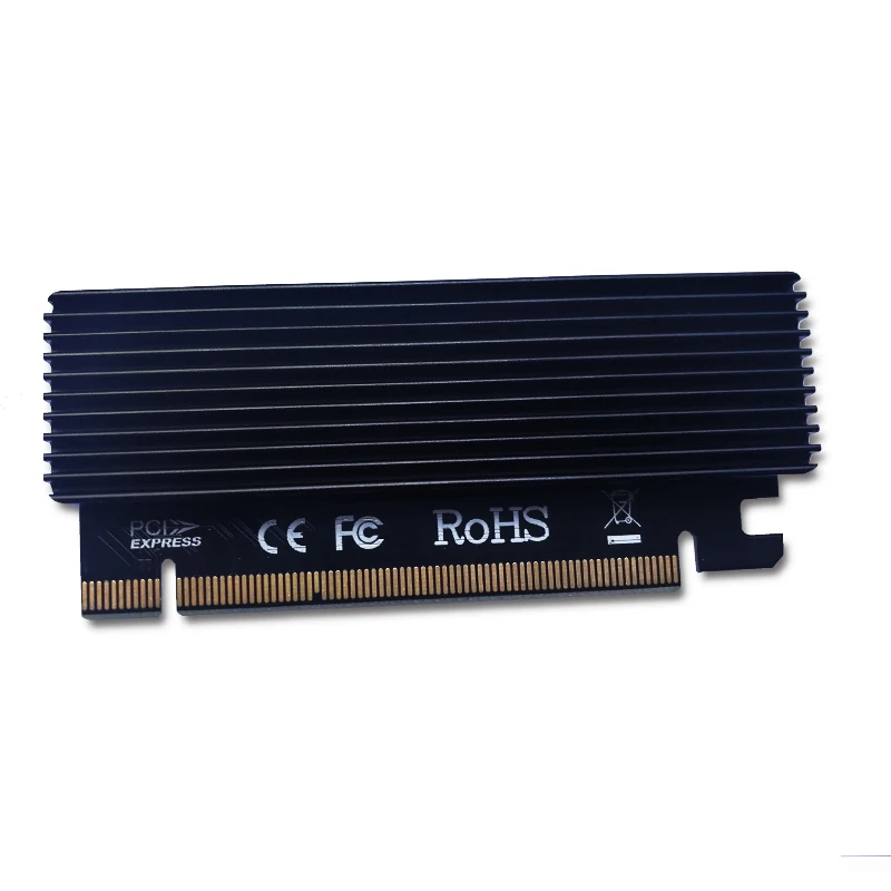  Kostenloser versand 2 stücke M.2 NVME SSD pcie 30x4 solid state drive adapter karte X16 expansion k