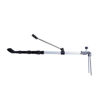 

137CM Aluminum Alloy Fishing Pole Hand Rod Holder Stand Bracket Adjustable Telescoping Fishing Tool