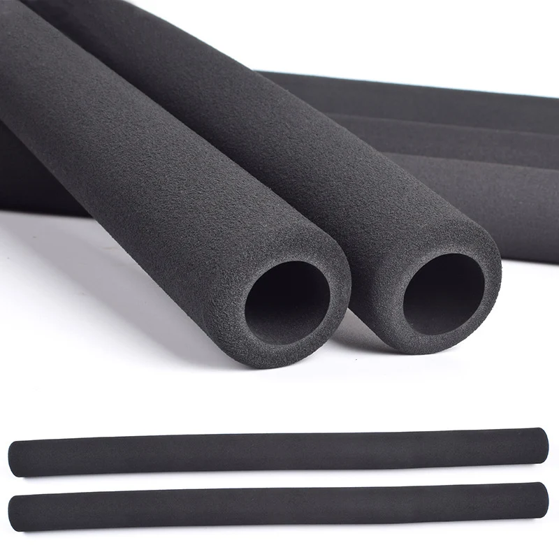 Bicycle Butterfly Handlebar Grip Cycling Shock-absorbing Matte Soft Foam Sponge Grips Handle Bar 50CM Black Travel Bike PA0104 (4)