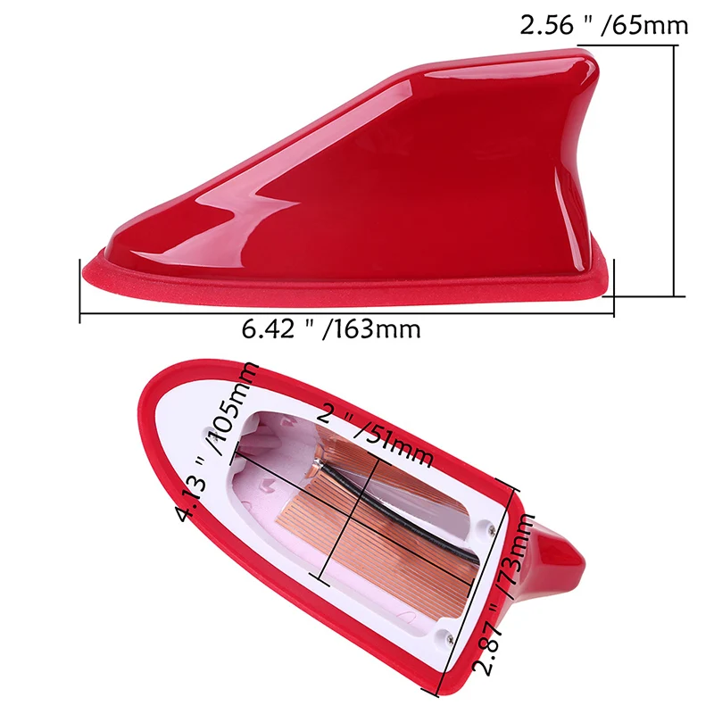 Posbay Универсальный FM усилитель сигнала автомобиля радио антенны плавник акулы украшение на крышу автомобиля Авто Боковая Замена