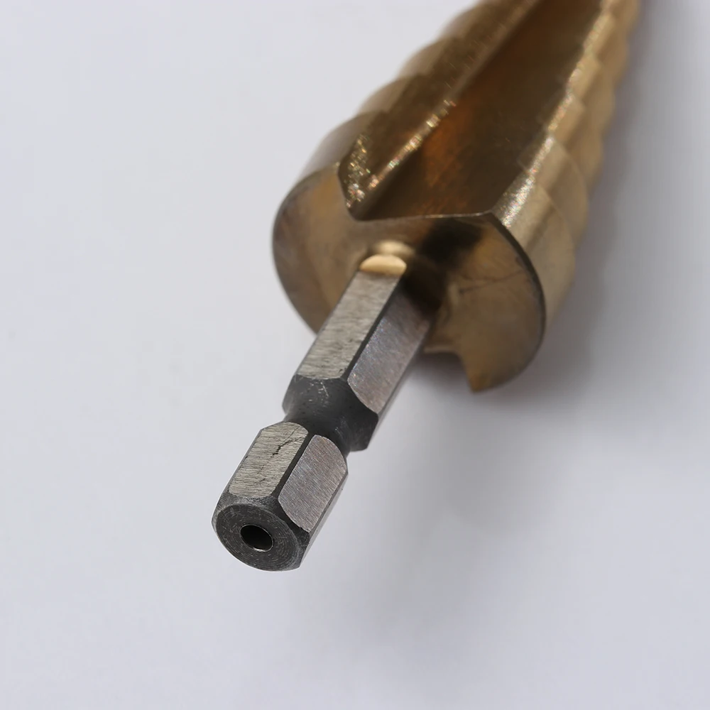 1 шт. популярный и практичный и прочный HSS стальной шаг конус титановое сверло инструмент отверстие резак 4-12 мм 4-20 мм