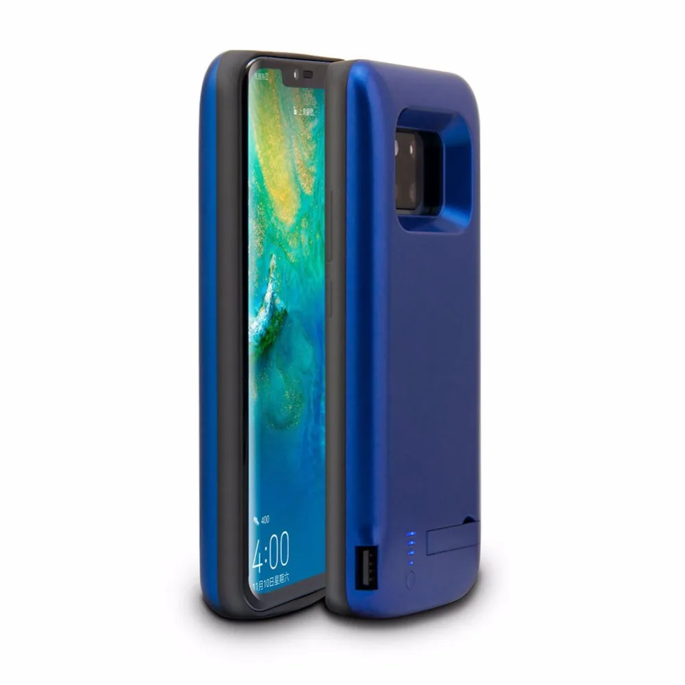 Для huawei mate 20 Pro Чехол для аккумулятора подставка для смартфона зарядное устройство чехол power Bank 6000 мАч для huawei mate 20 Pro Чехол для аккумулятора