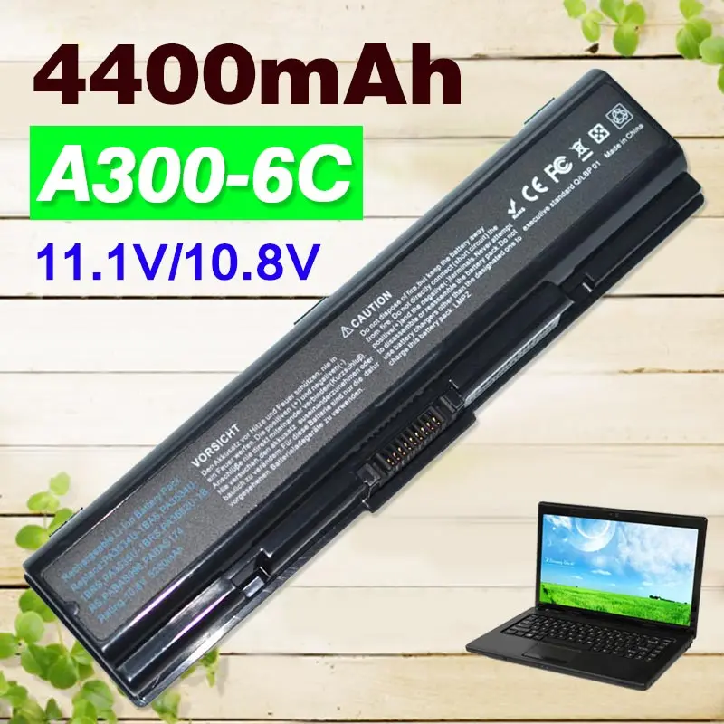 

5200mAh laptop Battery For Toshiba Satellite A300 A500 Pro L550 L450 L300 A200 A210 A350 L500 PA3534U-1BRS PA3535U-1BAS