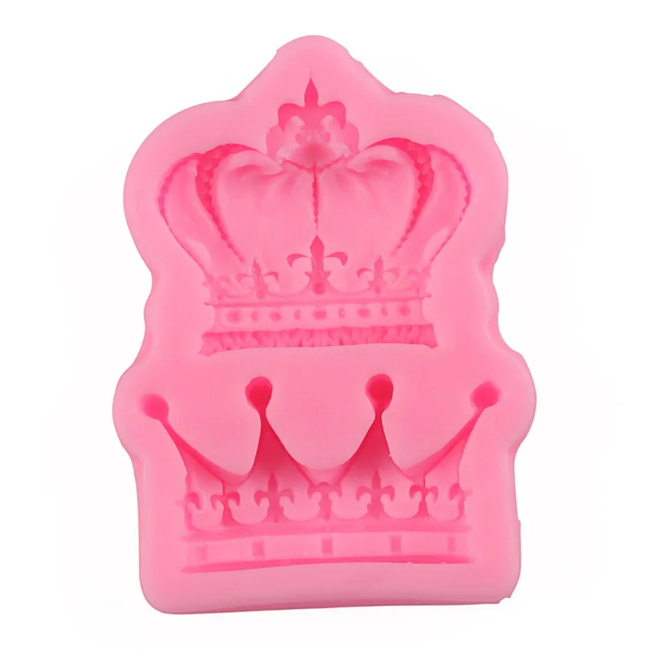 TTLIFE короны из принцессы Королева 3D силиконовые формы помадка торт кекс украшения инструменты глина Конфета из смолы Fimo Super Sculpey
