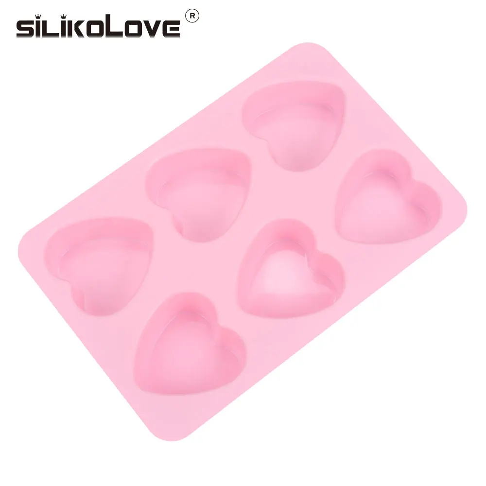 SILIKOLOVE DIY силиконовые мыло формы для мыла 3D 6 форм овальное мыло ручной работы ремесло цветы Ванная комната Кухня мыло формы