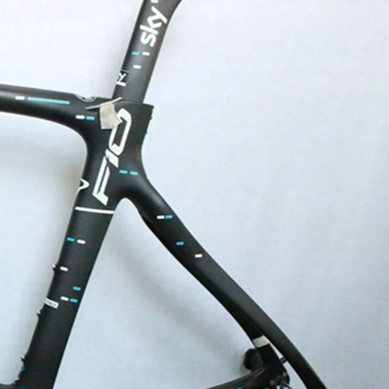 

2018 free shipping F10 carbon frame 3K/1k weave carbon sky road frame T1100 bicycle f10 carbon frameset cheap bicycle frame