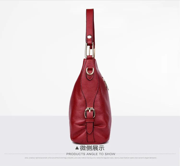 6955-D новые кожаные женские сумки на одно плечо сумка из натуральной кожи женская мягкая сумка