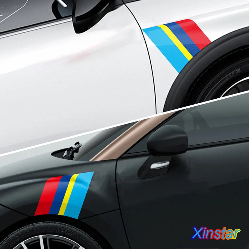 

2pcs/lot Car head sticker for Peugeot Car Accessories