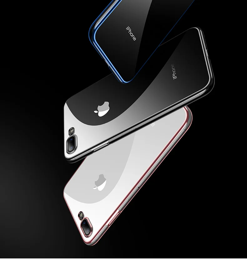 CAFELE Transparent Phone Case for iPhone X XR XS Max Ultra Thin Soft TPU Luxury Silicone Cover for iPhone XR 10 XSMAX Full Cover (15)