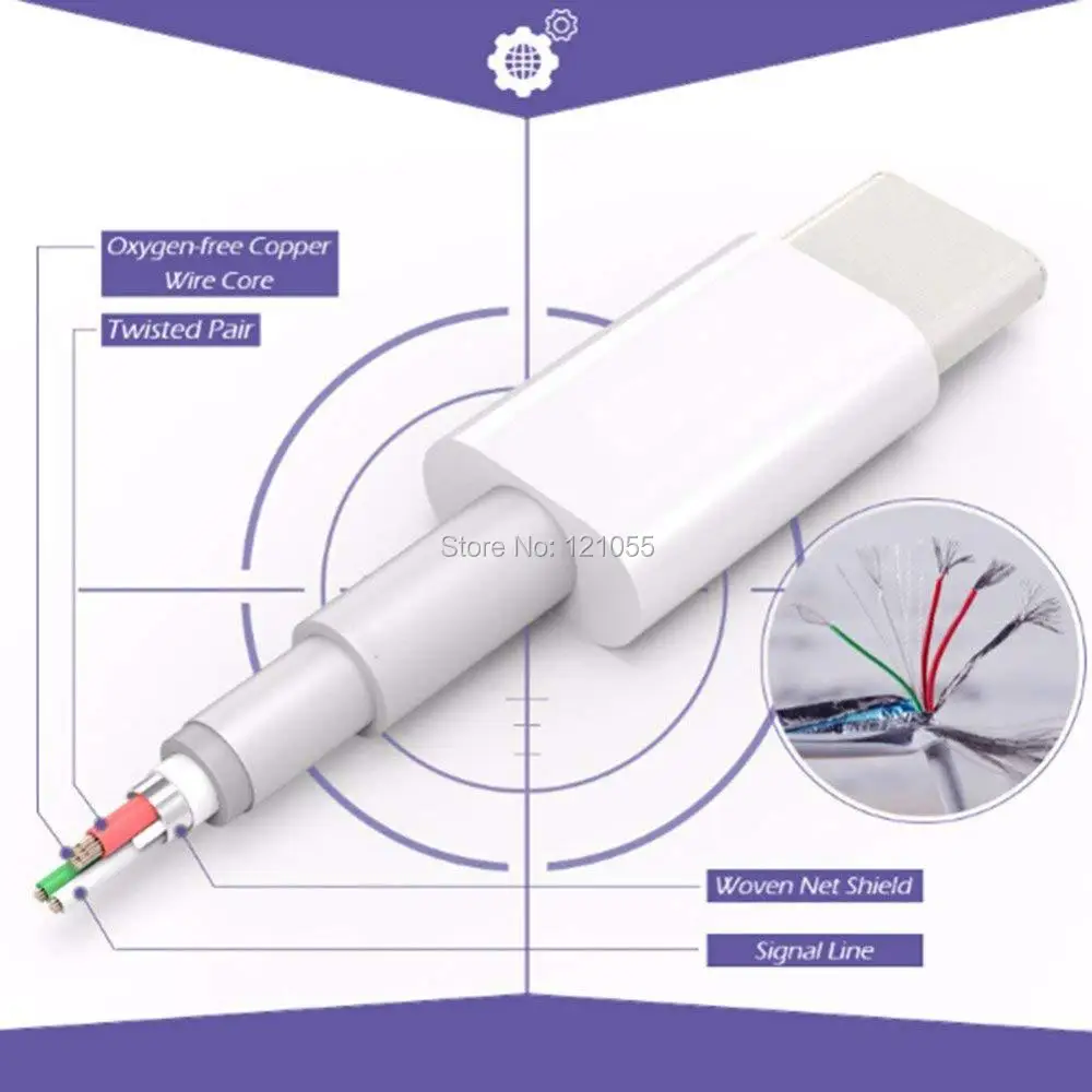 Кабель Supercharge Type C для Huawei xiaomi зарядный кабель Samsung LG USB 3 1 быстрой зарядки 0 шнур 5 А