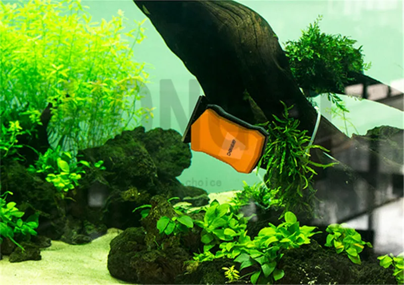 HONGYI/1 шт. аквариум магнитной кисти fish tank Стекло Водоросли Стекло Очиститель скруббер плавающей чистой щеткой удобный и прочный