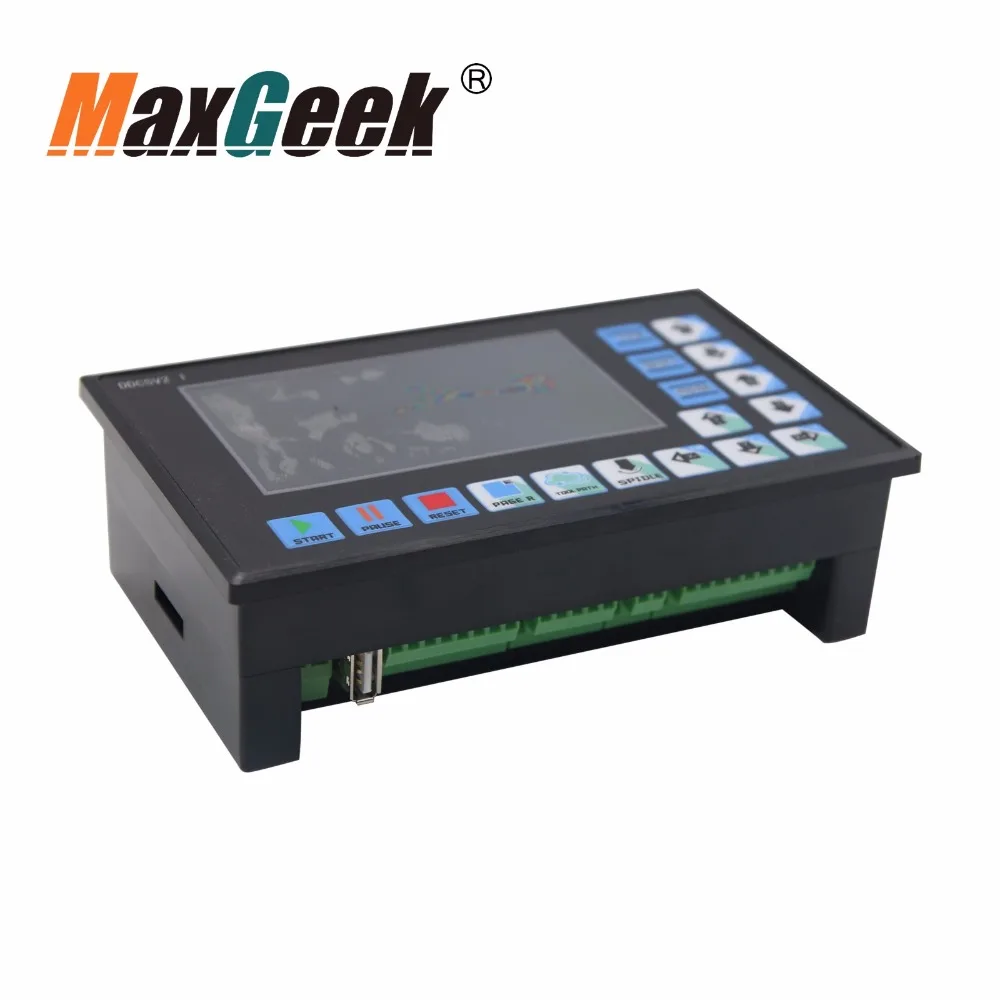 Maxgeek DDCSV2.1 4 осевой гравировальный станок с ЧПУ контроллер движения 500 кГц +