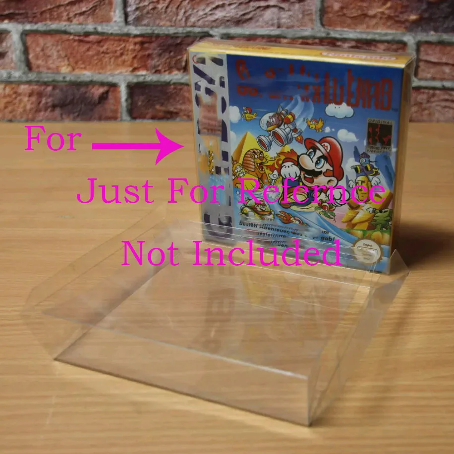 30 шт для GAMEBOY ADVANCE Box протекторы прозрачные чехлы рукава коробки GB/GBA/GBC|gbc box|gba casecase