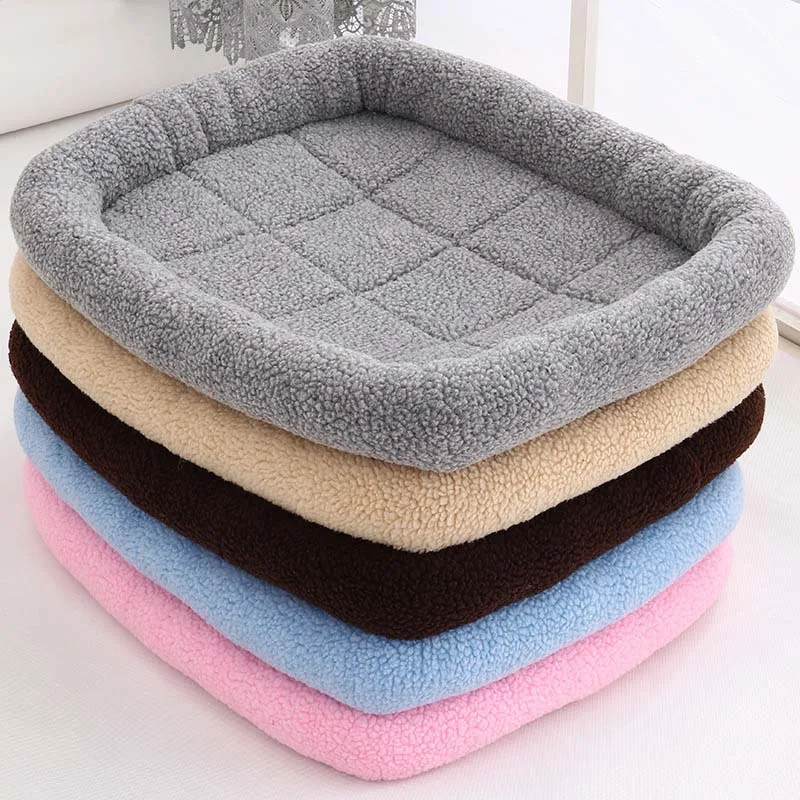 

Soft Dog Bed Mat Puppy Cushion Animals Accesories Pet Products Puppy Nest Anti-pilling Litter Cat Pad for Sleeping