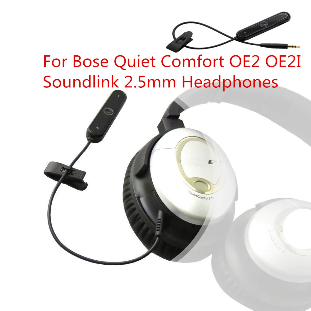  For Bose OE2 OE2i QC25 Headphone Bluetooth Audio Transmitter Adapter Transform your non-Bluetooth Headphone into Wireless  