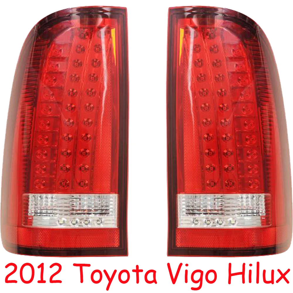 car-styling,Vigo Taillight,2012~2014,led,Free ship!2pcs/set,Vigo fog light;car-covers,Chrome,Vigo tail lamp,Vigo Hilux