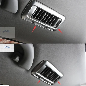 

Lapetus Stainless Steel Roof Air Conditioning Vent Outlet Cover Interior Trim 2 Pcs / Set For VW volkswagen sharan 2012 - 2016