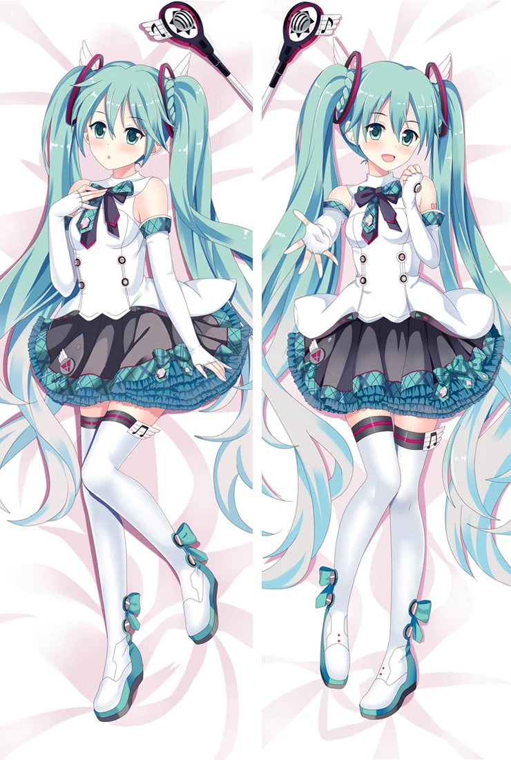 

Anime VOCALOID Hatsune Miku Kagamine Pillow Cover Case Hugging Body bedding Pillowcases