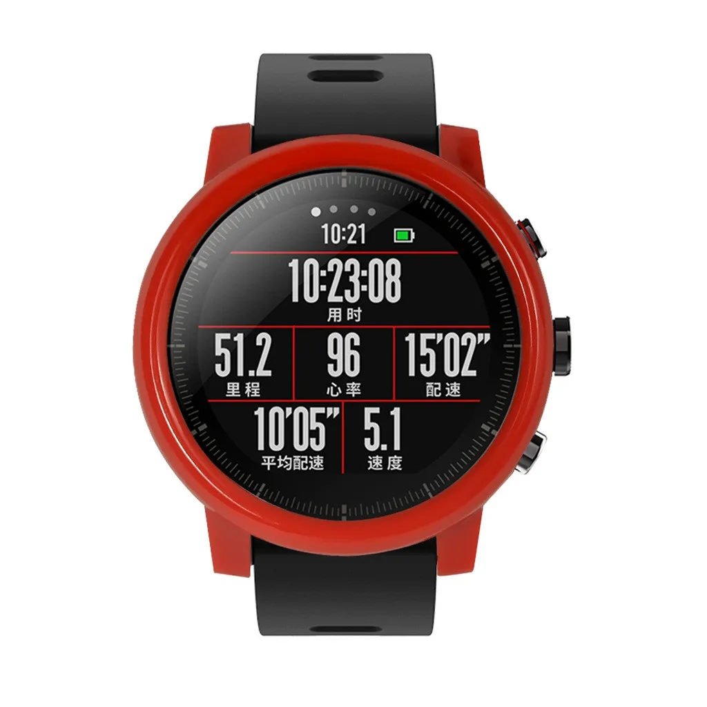 Модные ПК чехол покрытие часов AMAZFIT 2/2 S Stratos часы с экран протектор для Xiaomi Huami Cubierta protectora #10