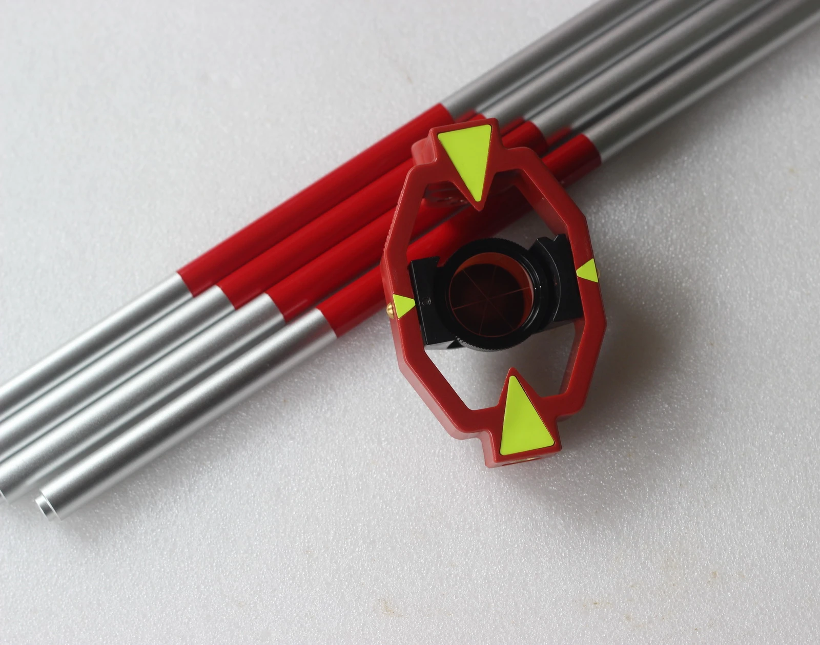 QIDU Nuovo Mini Prisma GMP111B con 4 Costanti Asta 0mm per Stazione Totale