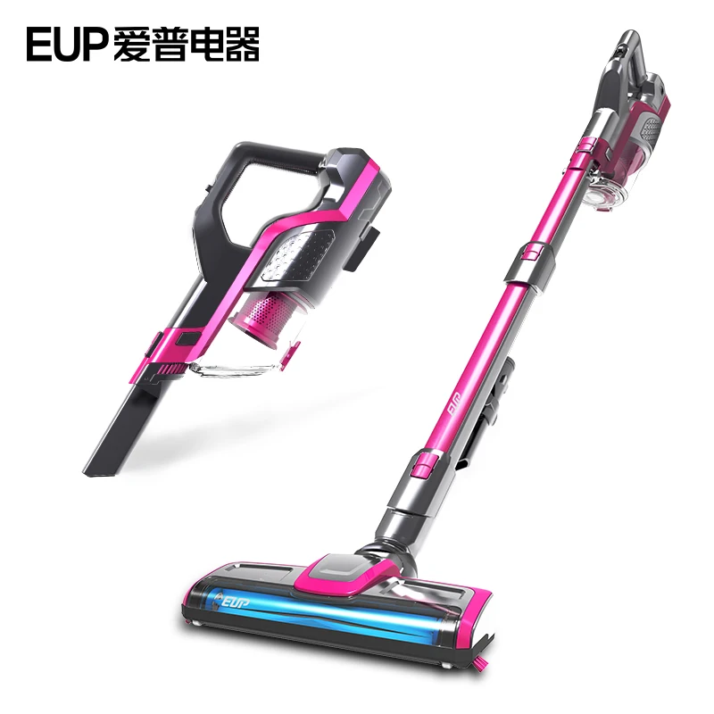 EUP VH806 Wireless Vacuum Cleaner Home Big Suction Handheld Putter Type Charge Cordless Strong