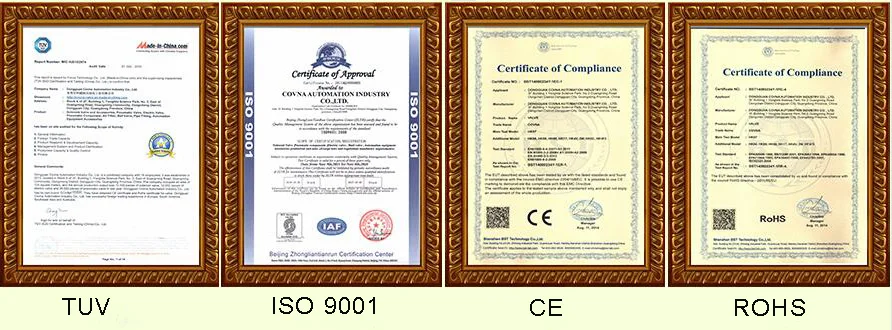 covna certificate