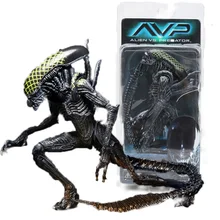 18 см инопланетянин NECA против Хищника AVP серии экшн-фигурка сетка инопланетянин Xenomorph полупрозрачный прототип воин инопланетянин беглый Хищник