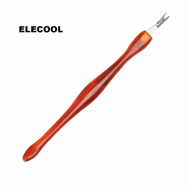 ELECOOL кутикулы для ногтей толкатель триммер удаления омертвевшей кожи Очиститель